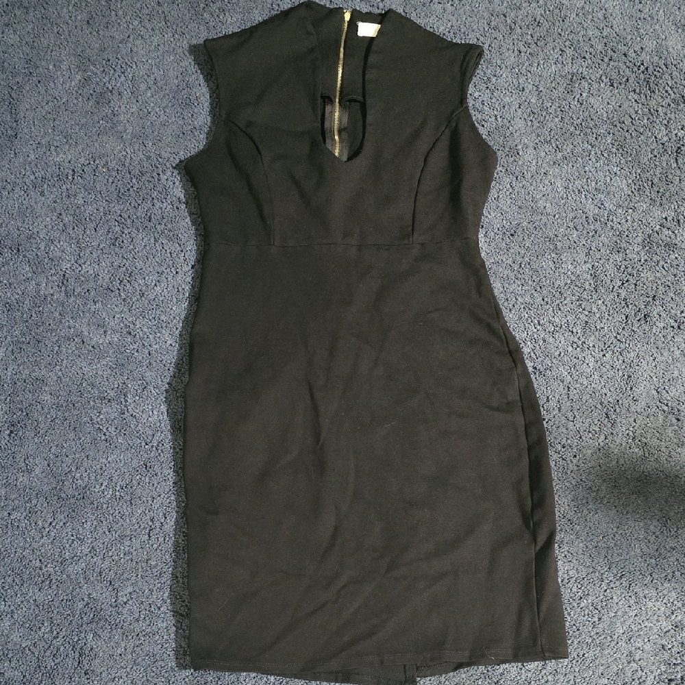 Stella Luce Black Asymmetrical Dress